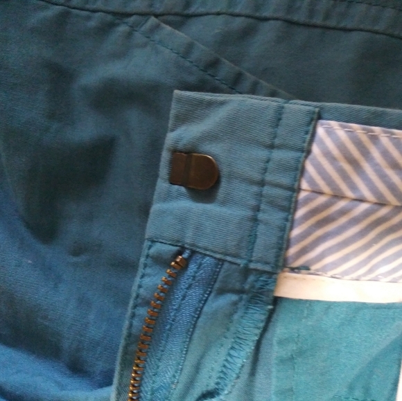 Ladies dark teal shorts - Picture 2 of 6